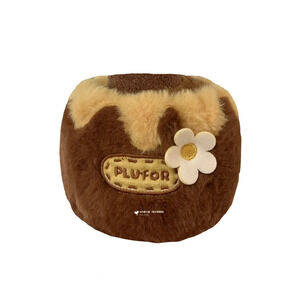 Plushf - Honey flowerpot planter plush
